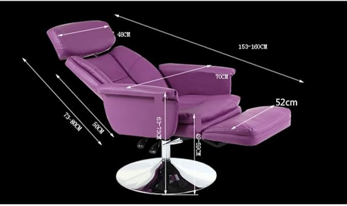 Office Chair Gaming Chair Computer Chair Multi-Function Hairdressing Chair Lifted Rotated Chair Reclining Salon Furniture Disc Feet Nail Art Chair