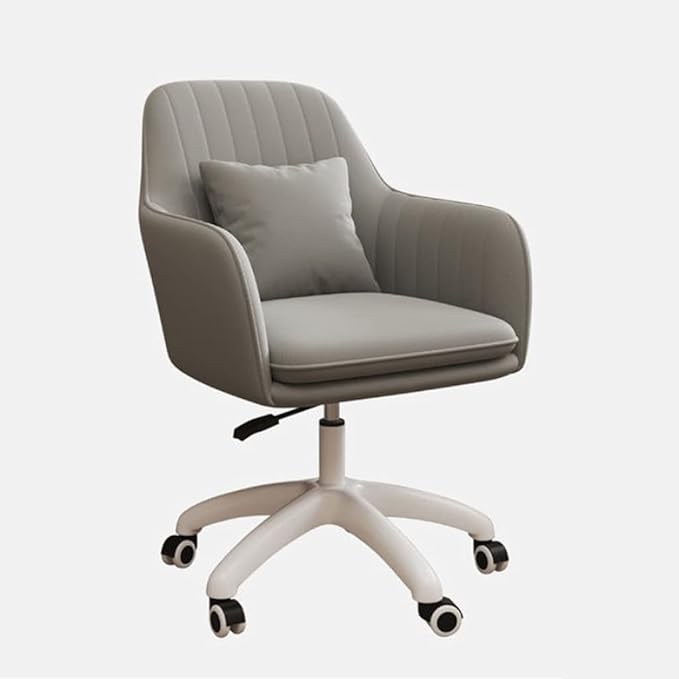 Computer Chair Home Office Chairs Modern Simplicity Gaming Chair Fashion Casual Desk Chair Bedroom Backrest Computer Armchair (White)/Green