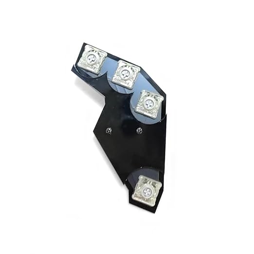 Replacement Game Keyboard - WASD Movement Keys with Mechanical Low Profile Speed Silver Switches - Clear for Arcade Fight Sticks - USB Connectivity