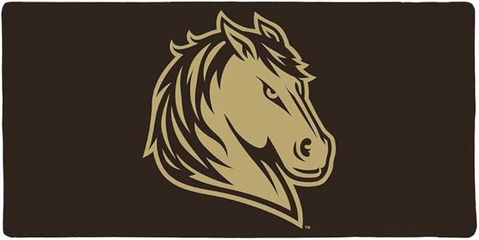 Southwest Minnesota State University Primary Logo Large Gaming Mouse Pad Desk Mat with Stitched Edges Non-Slip Base for Gamer Home and Office 31.5 x 15.7
