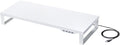 Sanwa Supply MR-LC215W Monitor Stand with USB Hub (White)