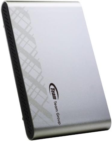 Team TP1022 500GB Silver Portable Hard Disk TP1022500G26