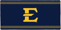 East Tennessee State ETSU Buccaneers Primary Logo Stripes Large Gaming Mouse Pad Desk Mat with Stitched Edges Non-Slip Base for Gamer Home and Office 31.5 x 15.7