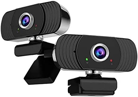 Computer Camera 1080HD Webcam Computer PC WebCamera USB Driver-Free Microphones for Live Broadcast Video Calling Conference Work Dropship (Color : B)
