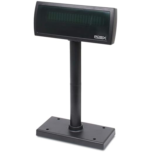 POS-X XP8200U Customer Pole Display USB Powered black