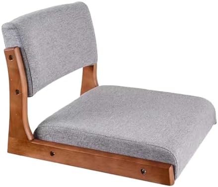 BTZHY Floor Chair Portable Floor Chair Legless Chair with Back Support Chair with backrest for Bay Windows at Home Floor Seating for Meditation for Bedroom