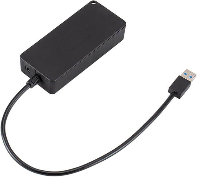 2pcs Ports USB Hub Compact USB Splitter for Laptop and Pc Fast Data Transfer and Charging for Tablets and Smartphones Black