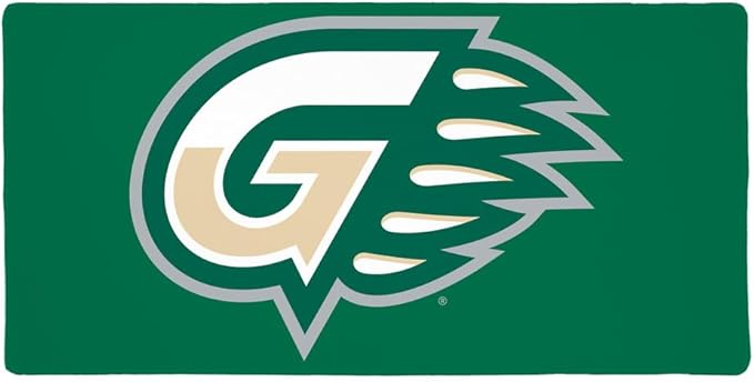Georgia Gwinnett College Grizzlies Primary Logo Large Gaming Mouse Pad Desk Mat with Stitched Edges Non-Slip Base for Gamer Home and Office 31.5 x 15.7