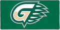 Georgia Gwinnett College Grizzlies Primary Logo Large Gaming Mouse Pad Desk Mat with Stitched Edges Non-Slip Base for Gamer Home and Office 31.5 x 15.7