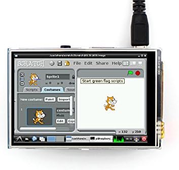 Waveshare 3.5 inch RPi LCD (A) Touch Screen TFT LCD for any Revision of Raspberry Pi Model B/B+/2 B /3 B/3 B+