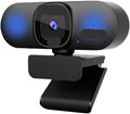 USB Webcam with Microphone 1080p 60fps Full HD 2K Plug and Play Computer Camera for PC Laptop Compatible with(4K Webcam)