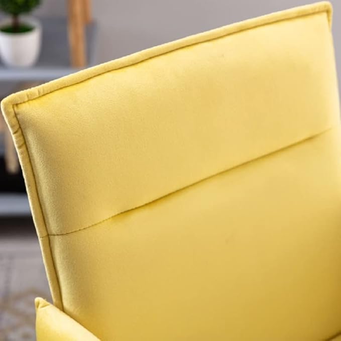 Office Chair Gaming Chair Computer Chair Relax Rocking Chair Velvet Upholstered Rocker Chair Lounge Chair Cushion for Living Room