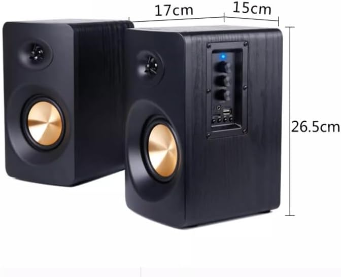 Computer Bookshelf Speaker Home Desktop 2.0 Active Projector Audio Multimedia Desktop Speaker