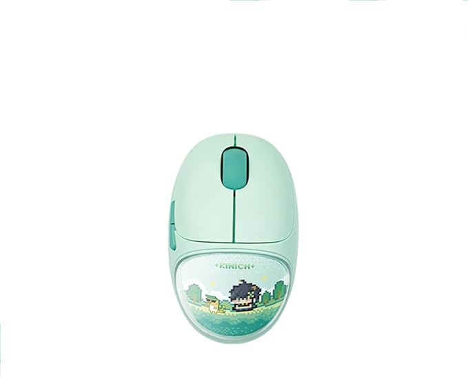 GENSHIN IMPACT Natlan Multicolor Pixel Series Silent Mouse - Kinich