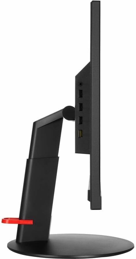 Lenovo - Open Source ThinkVision P24h-10 23.8 WQHD LED LED Monitor - Glossy Black