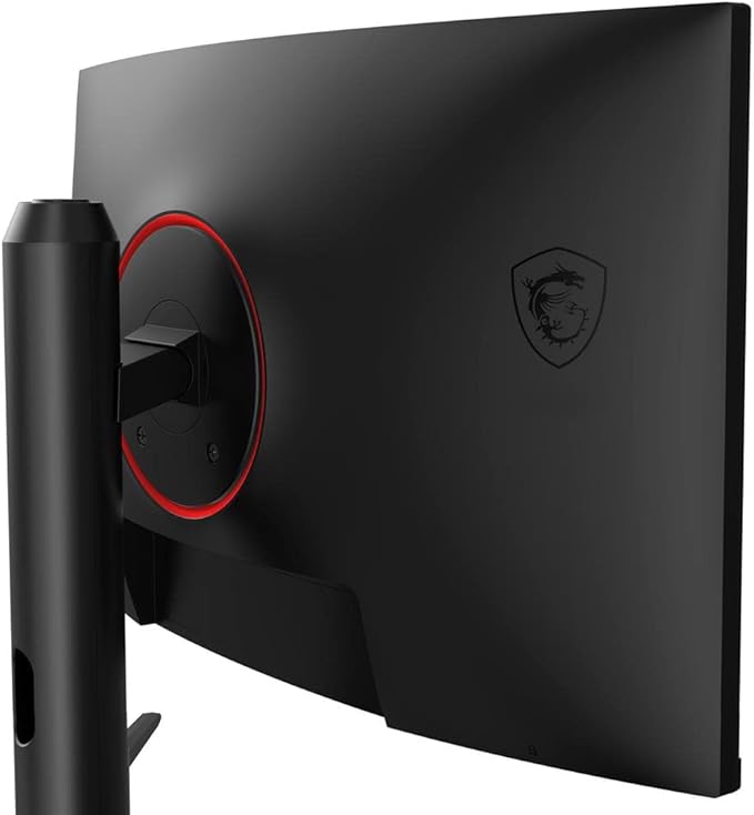 msi MAG27C6F 27-inch 1920 x 1080 (FHD) Rapid VA Gaming Monitor 180Hz Adaptive Sync 0.5ms HDMI Display-Port VESA Mountable Tilt