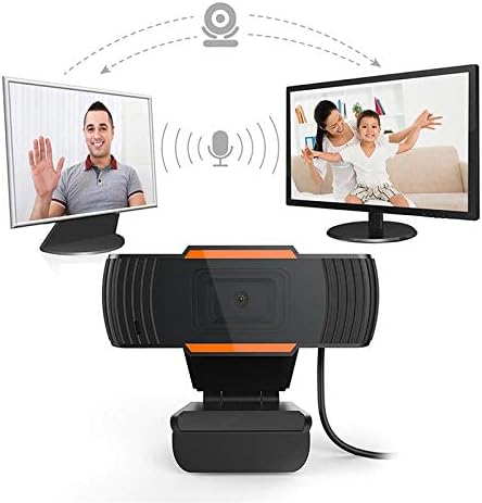 Computer Camera HD 1080P Webcam PC Mini USB 2.0 Web Camera with Microphone USB Computer Camera for Conference Learning Dropship (Color : 1080p)