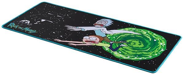 Rick &amp Morty XXL Mouse Pad 35 in x 15.7 in - Gift Rick and Morty Gaming Desk pad 90 mm x 40 mm - Official Licensed