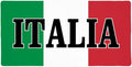 Italia Italy Italian Flag Large Gaming Mouse Pad Desk Mat with Stitched Edges Non-Slip Base for Gamer Home and Office