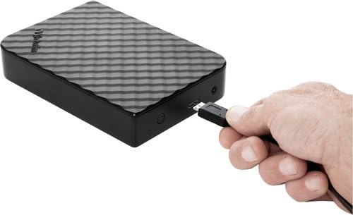 Verbatim 47687 8 TB 3.5-Inch Store 'n' Save USB 3.0 Desktop Hard Disk Drive - Black