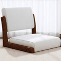 Floor Chair Floor Chair Floor Sofa Reading Chair Japanese Legless Indoor Chair Tatami Floor Chair With Backrest Balcony Chair Living Room Chair Space Saving Tea Room Chairs Meditation Chair (Style 2)