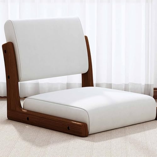 Floor Chair Floor Chair Floor Sofa Reading Chair Japanese Legless Indoor Chair Tatami Floor Chair With Backrest Balcony Chair Living Room Chair Space Saving Tea Room Chairs Meditation Chair (Style 2)