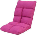 ELEFOCUS Folding Single Sleep Independent Liner Lazy Leisure Sofa Removable and Washable Computer Bed Chair(Rosa)