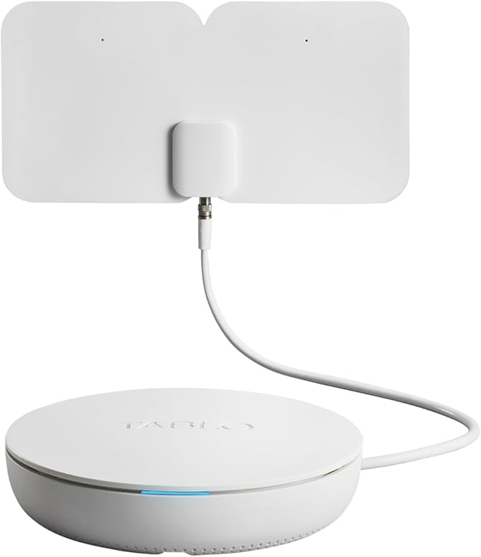 Tablo TV 4th Gen 4-Tuner Over-The-Air (OTA) DVR &amp 35-Mile Indoor TV Antenna - Watch Pause &amp Record Live TV News &amp Movies Throughout Your Home Over Wi-Fi - 50+ Hrs Recording - No Subscrip