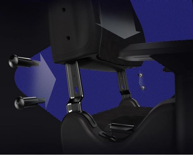 VERTAGEAR SL3800 Ergonomic Gaming Chair Featuring ContourMax Lumbar &amp VertaAir Seat Systems - Burgundy Red