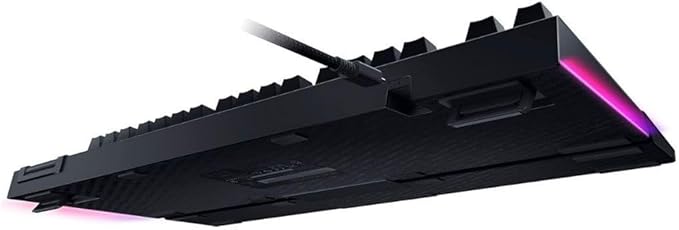 Razer RZ03-04690200 BlackWidow V4 Full Size Wired Mechanical Green Switch Gaming Keyboard with Chroma RGB