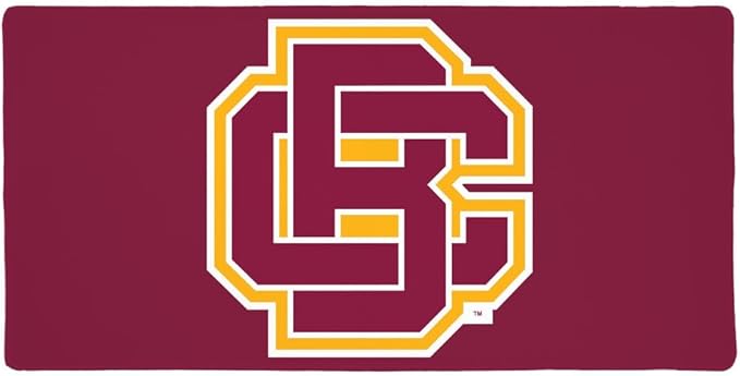 Bethune-Cookman University Primary Logo Large Gaming Mouse Pad Desk Mat with Stitched Edges Non-Slip Base for Gamer Home and Office 31.5 x 15.7