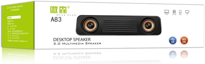 USB Wired Computer Speakers Desktop Soundbar Audio Speaker Multimedia Loudspeaker for PC Home Theater TV Stereo Surround Speaker