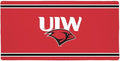 University of The Incarnate Word UIW Cardinals Primary Logo Stripes Large Gaming Mouse Pad Desk Mat with Stitched Edges Non-Slip Base for Gamer Home and Office 31.5 x 15.7