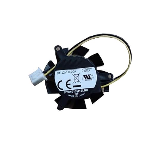 Laptop Cooler Fan for Cooler Master FY04010M12LNB DC 12V 0.20A 2.5mm Large Plug (Type A) New