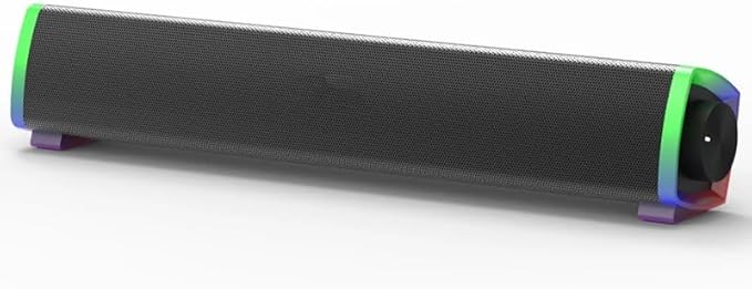 RGB Computer Speaker Full-Rang Speakers TF Card AUX Input for PC Laptop Phone