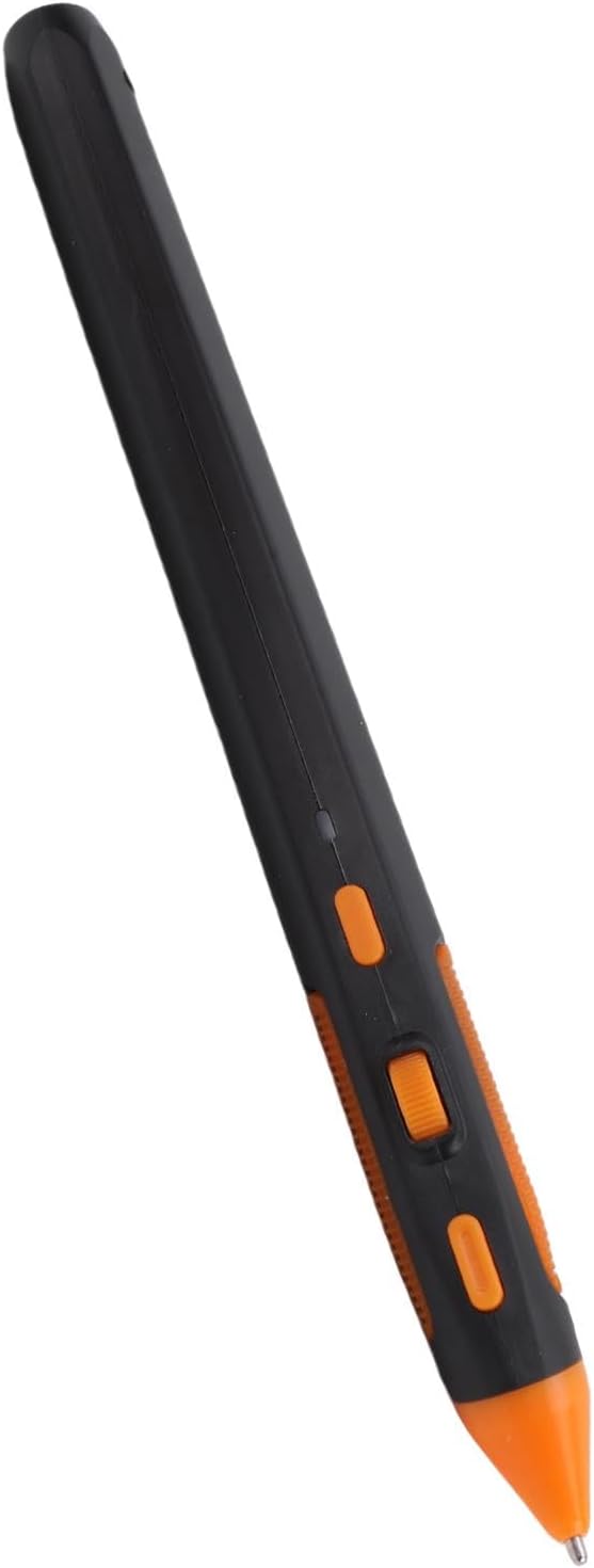 Computer Mouse Pen Ergonomic Pen Mouse DPI 800 1200 1600 Adjustable Pocket Ergonomic 2.4G Wireless Pen Mouse for Laptops Desktops Tablets Smartphones (Black)