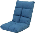 ELEFOCUS Folding Single Sleep Independent Liner Lazy Leisure Sofa Removable and Washable Computer Bed Chair(Dark Blue)