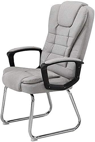 Computer Office Chair Swivel Task Chair Office Chairs Computer Chair Racing Style Office Desk Chair Double Seat Cushion Design Ergonomic Fabric Gaming Chair Bow Foot High-Back Office Computer Chair fo