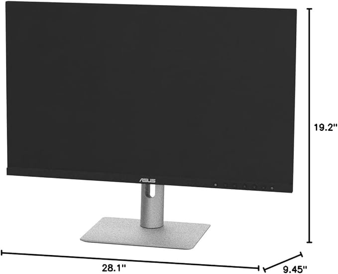 ASUS ProArt Display 32” (31.5 viewable) Professional Monitor (PA329CRV) - IPS 4K UHD (3840 x 2160) 98% DCI-P3 Color Accuracy ΔE &lt 2 Calman Verified USB-C PD 96W Daisy-Chain VESA DisplayHDR4