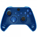 MODDEDZONE Custom Wireless UNMODDED Controller for Xbox One S/X and PC with Exclusive and Unique Designs - The Perfect Gaming Gift for Enthusiasts Expertly Crafted in the USA - Clear Blue Full
