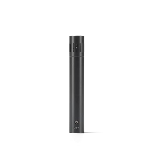 AKG Professional C151 Small Diaphragm Cardioid Condenser Microphone – XLR Studio Mic for Podcasting Streaming Broadcasting &amp Music Recording High SPL Handling Sustainable Design