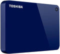 Toshiba Canvio Advance 1TB Portable External Hard Drive USB 3.0 Blue - HDTC910XL3AA