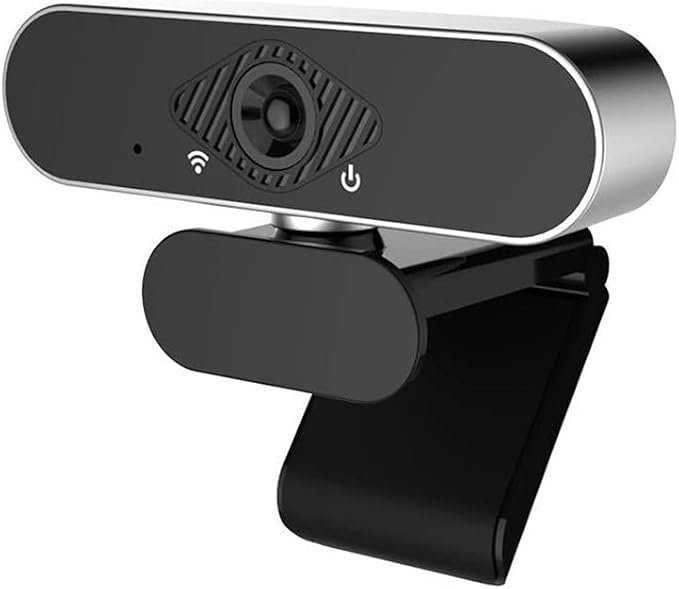 1080P Webcam with Built-in Mic USB 2.0 Plug&ampfor Play Computer Camera Noise Reducti