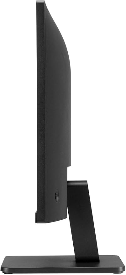 LG 24 inch FHD (1920x1080) Monitor 100Hz 5ms LED Display with sRGB 99% Color Gamut IPS 3-Side Borderless Display AMD FreeSync (HDMI) Black with 5ave HDMI Cable