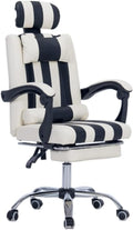 Computer Chair Office Chair Gaming Chair Desk Chair Recliner Chair High Back Computer Swivel Chair Ergonomic S-Shaped Curve Design with Headrest with Footrest Computer Chair Home Office Desk Chairs