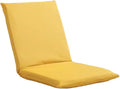 BTZHY Floor Chair Floor Chair Meditation Floor Chair Lazy Sofa Chair with Back Support Portable Floor Chair Ergonomic Lounger Sofa for Seating Gaming Reading TV WatchingYellowL