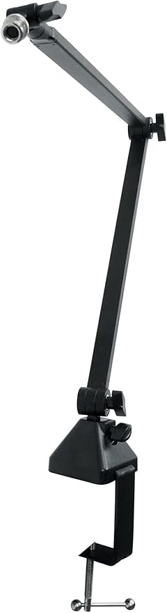 Audiosavings Bundle: Se Electronics DynaCaster DCM6 Front-Addressed Broadcast Podcast Microphone Mic Bundle with Rockville R-Boom 34 34 Boom Arm Studio Podcast Mic Stand+Desk Clamp (2 Items)