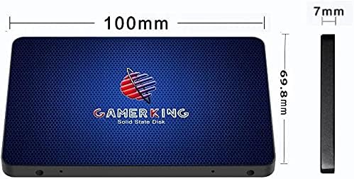 GAMERKING SSD 2.5 SATA III 64GB High Performance Internal Solid State Drive for Desktop Laptop 10 Unit Package Pack [64GB(10 Packs)2.5-SATA3]