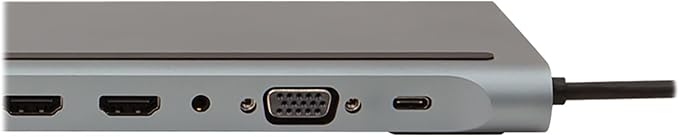 HELIX 12-in-1 USB-C 100-Watt PD Docking Hub with Dual 4K HDMI