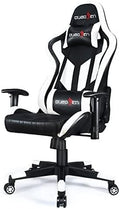 Gaming Chair Racing Style High Back Ergonomic PU Leather Swivel Chair with Headrest &amp Lumbar Support for Home Office(Blue)